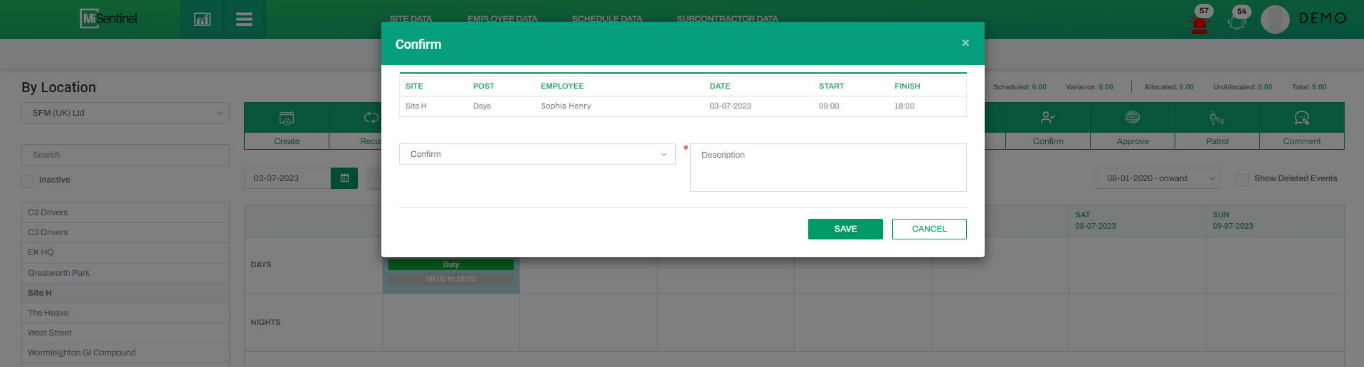 schedule-byemp