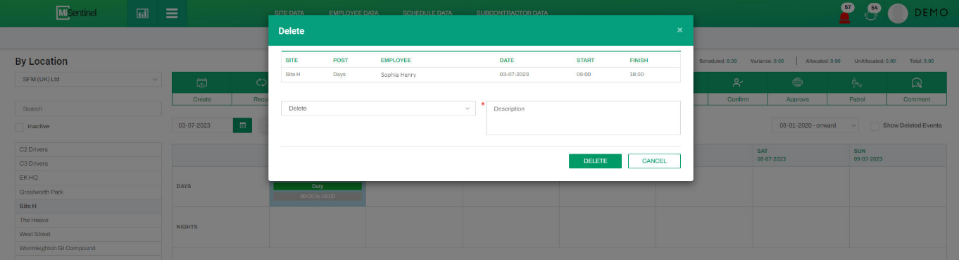 schedule-byemp